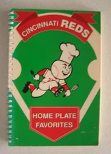Cincinnati Reds Baseball Team Cookbook “Home Plate Favorites” 1988