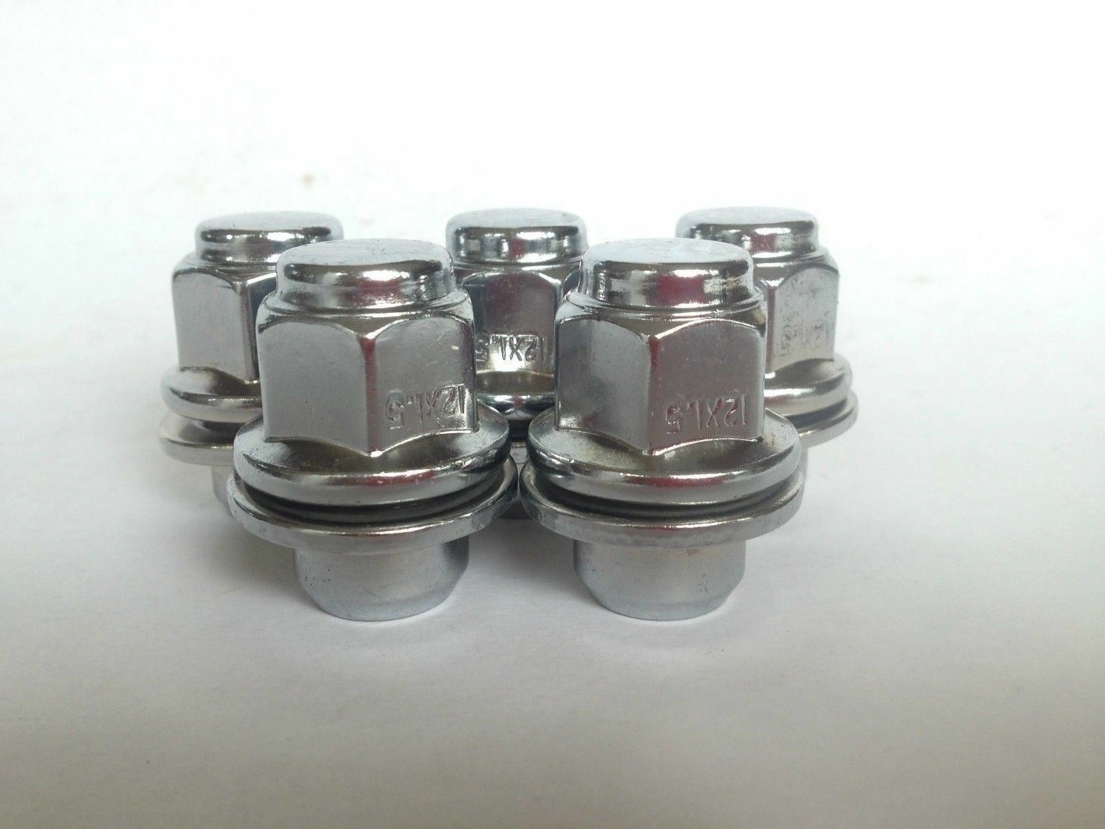 Fits Datsun 240Z 260Z 280Z 20pcs Chrome Shank Wheel Nuts 12mm x 1.25