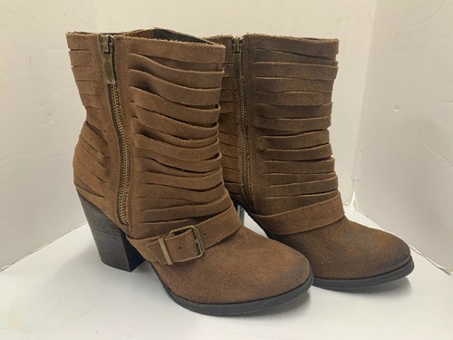 Brown Leather Boot Size 10 3\