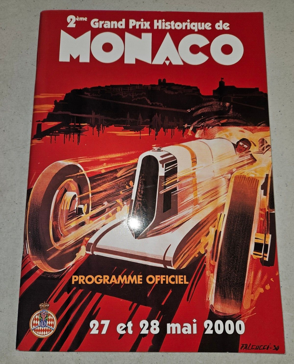 Original poster - Grand Prix de Monaco 1963 - 48 x 66 cm