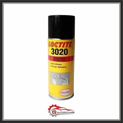 LOCTITE 3020 SPRAY ADESIVO SIGILLANTE PER GUARNIZIONI AZIONE RAPIDA RESISTENTE
