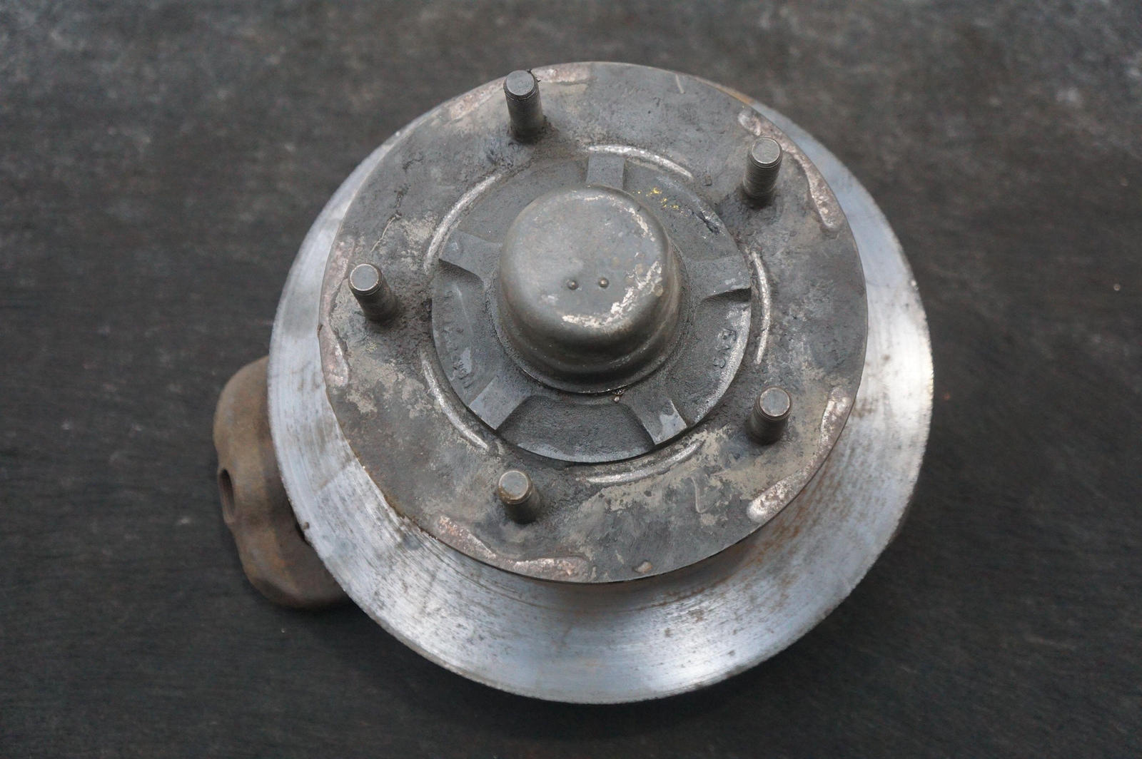 Front Left Spindle Knuckle Rotor Assembly Rolls Royce Silver Shadow 1973 *Note*