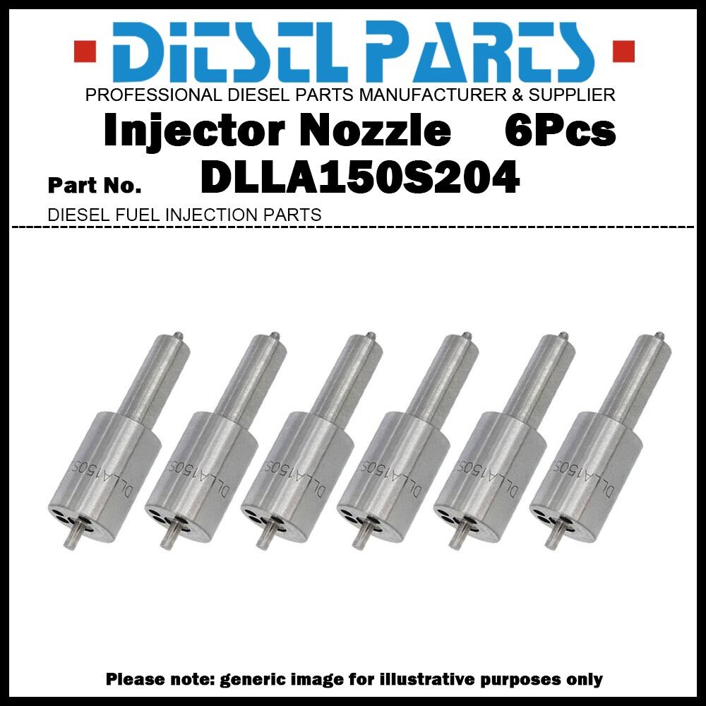 6x Fuel Injector Nozzle 5621914 0433271058 DLLA150S204 DOP150S432