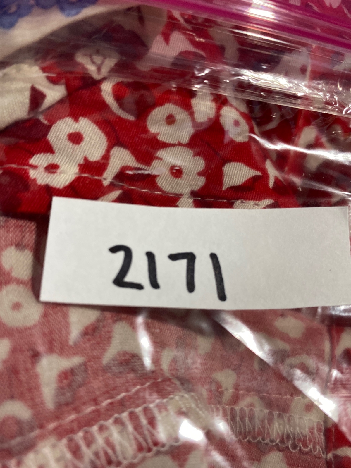 Oliviaceous S Unique Shirt Dress Retro Look Red Off White FLoral Long Sl Stripe thumbnail 8