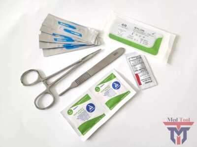 Advanced Surgical Suture Kit, First Aid Medical Travel Trauma Pack