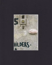 8X10" Matted Print Graffiti Street Art Picture: by Louise,