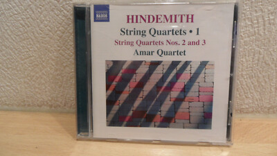 Hindemith String Quartets - 1  String Quartets Nos. 2 and 3  Amar Quartet  CD