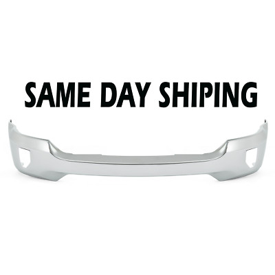 NEW Chrome Front Bumper For 2016-2019 Chevrolet Silverado With Fogs SHIPS TODAY