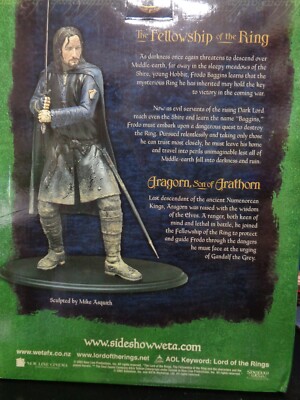 Statue Le Seigneur Des Anneaux 1/6 – Aragorn – Sideshow Weta – NEUF