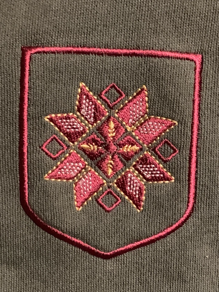 Alp N Rock Women’s Embroidered Hoodie Jacket Sweatshirt Full Zip Size 3 Medium - Image 2 of 4