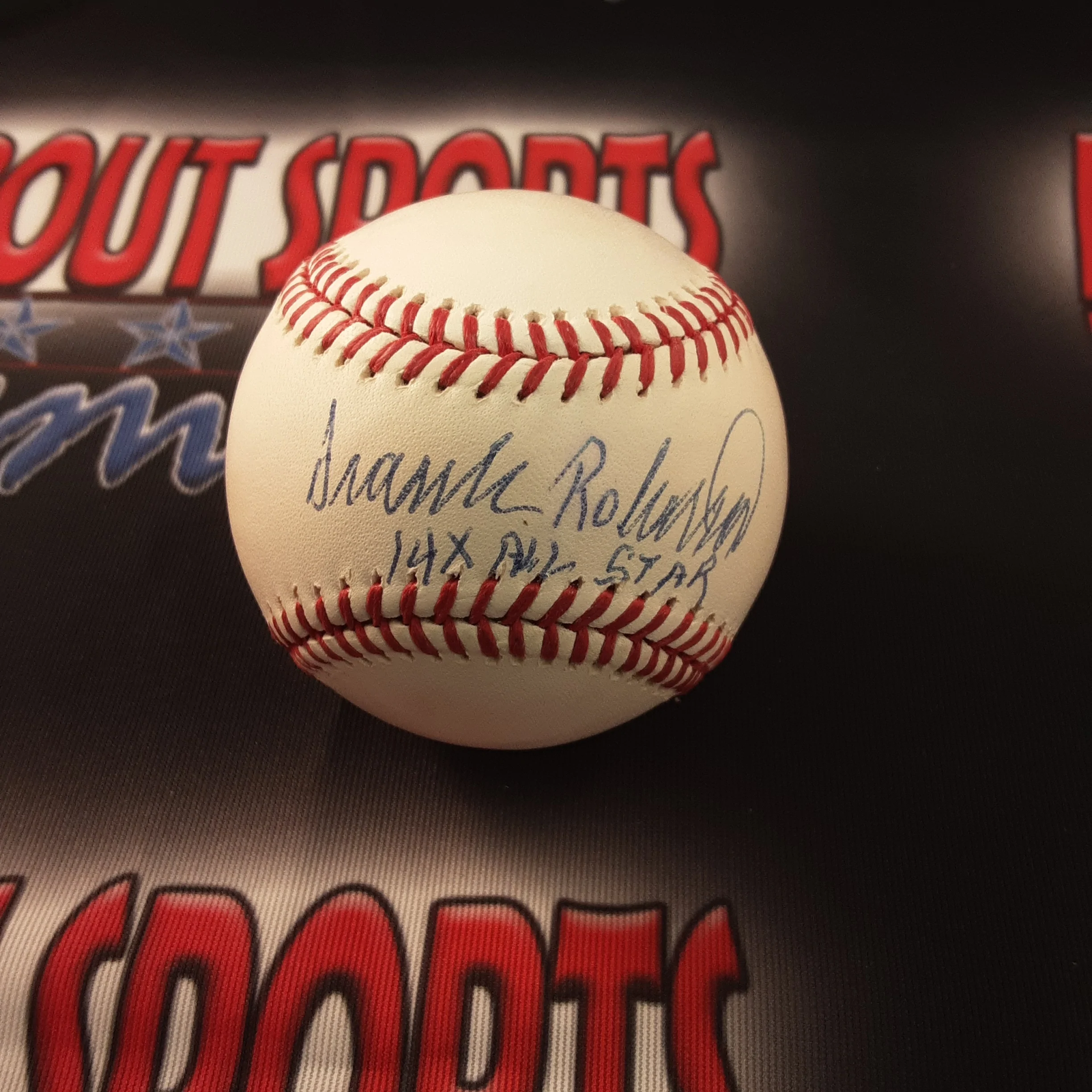 Frank Robinson Authentic Signed Baseball Autographed Fanatics- 