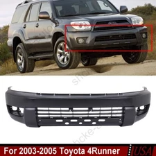 Front Bumper Cover Kit For 2003-2005 Toyota 4Runner Limited/SR5/Sport Models