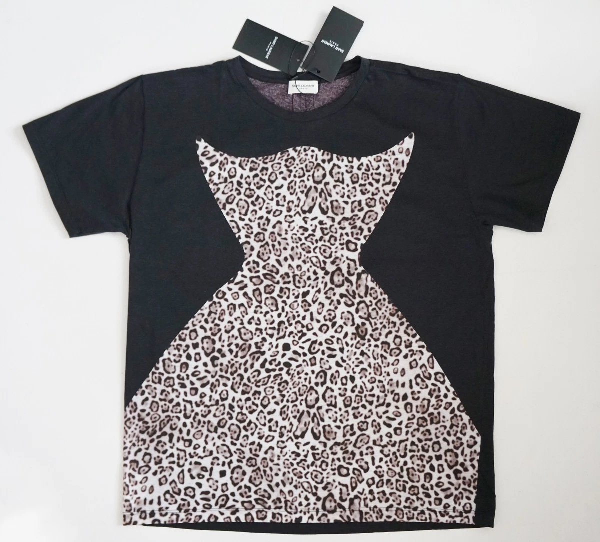 Saint Laurent Animal Print Regular Size T-Shirts for Men for sale
