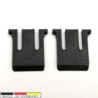 PRINTBTW 1 par de patas de teclado de repuesto adecuadas para Logitech K260 K270 K270r teclado negro
