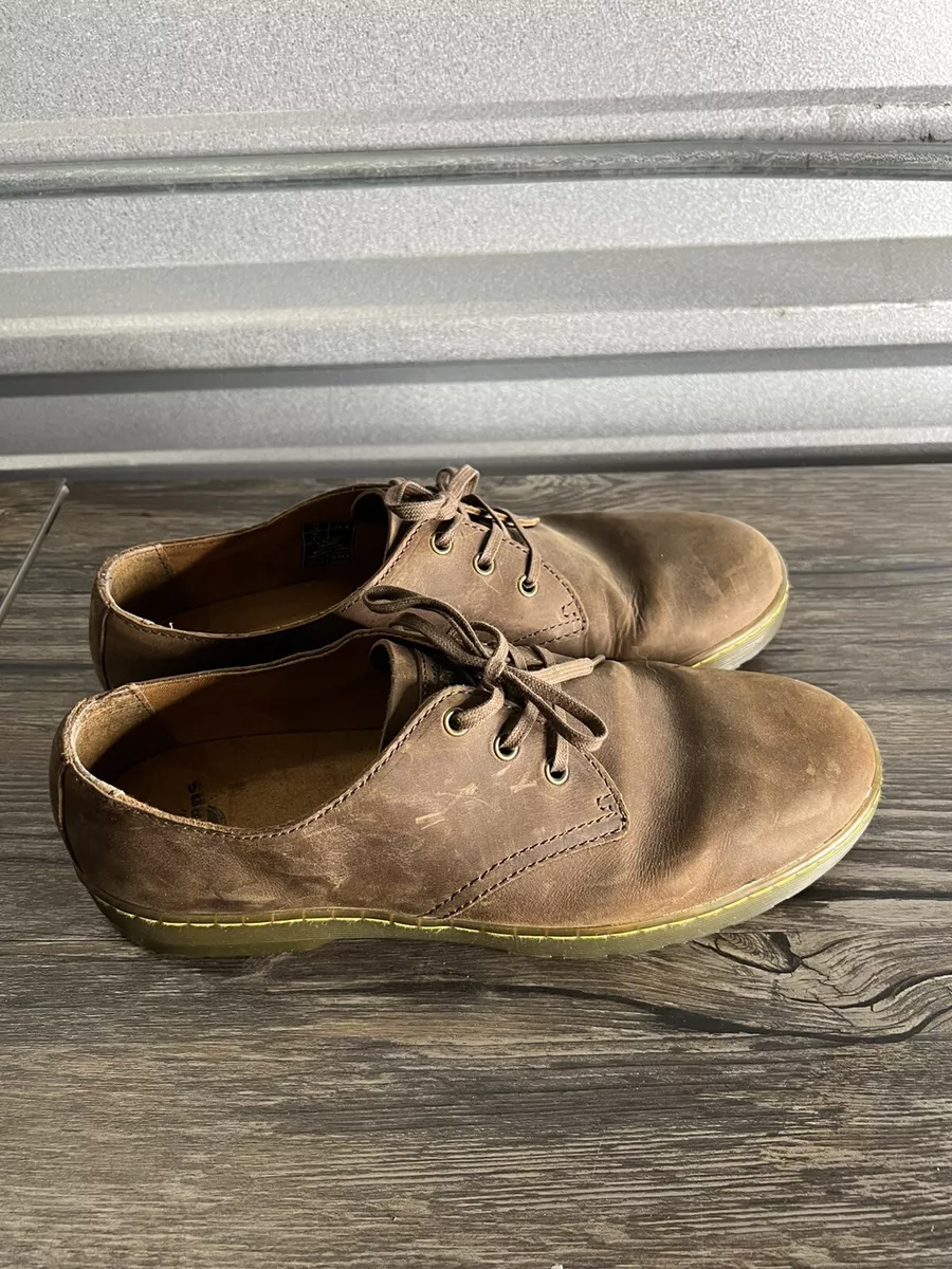Dr Doc Martens Coronado Brown Leather Oxfords Shoes Men Sz 13 eBay