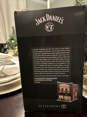 Dept 56 Jack Daniel's Lynchburg Hardware & General Store - Retired