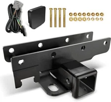 Tow Hitch Trailer Kit for  2007-2018 Jeep Wrangler JK JKU ( 2 &4 doors ) + Cover
