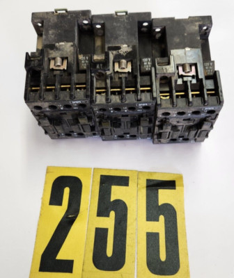 Lot of 3 LOVATO DPBF9 Contactor 120V (USED)