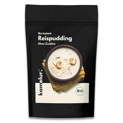 (8 EUR/kg) Bio Instant Reispudding 2,5kg, Reis Pudding, Bio Reismehl