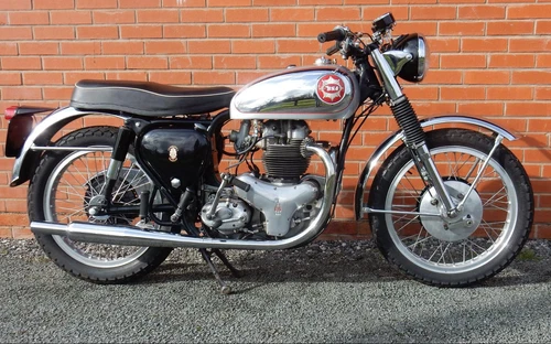 BSA Rocket Gold Star 646cc 1962 in touring trim, matching numbers- 707 XWB