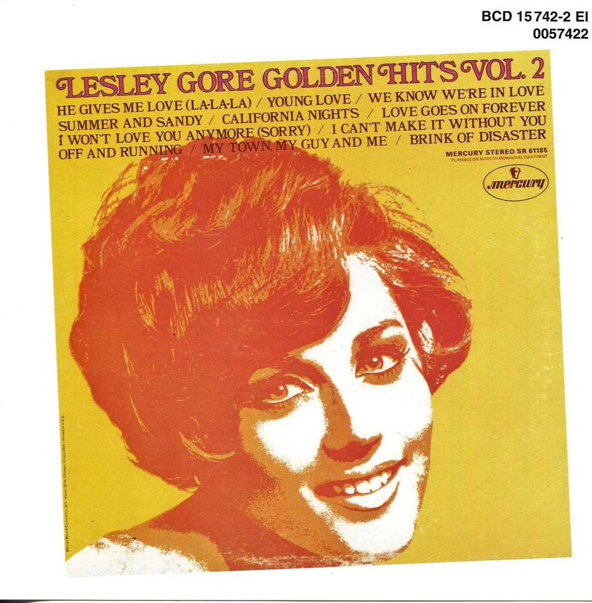 5 CD-Box Lesley Gore - It's My Party (Bear Family, LP-Format