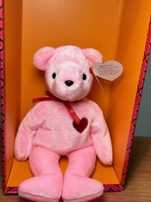 TY Beanie Baby - SMOOCH-e the Pink Valentine's Day Bear (Internet Exclusive) (8.
