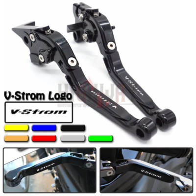 New Adjustable Folding Extend Brake Clutch Lever For SUZUKI DL650/V-STROM 04-10