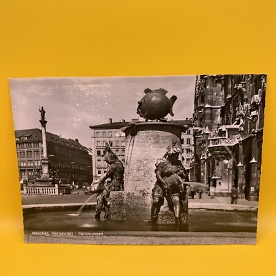 GERMANY   POSTCARDS MUNICH vintage Europe  Towns And Places MÜNCHEN #14