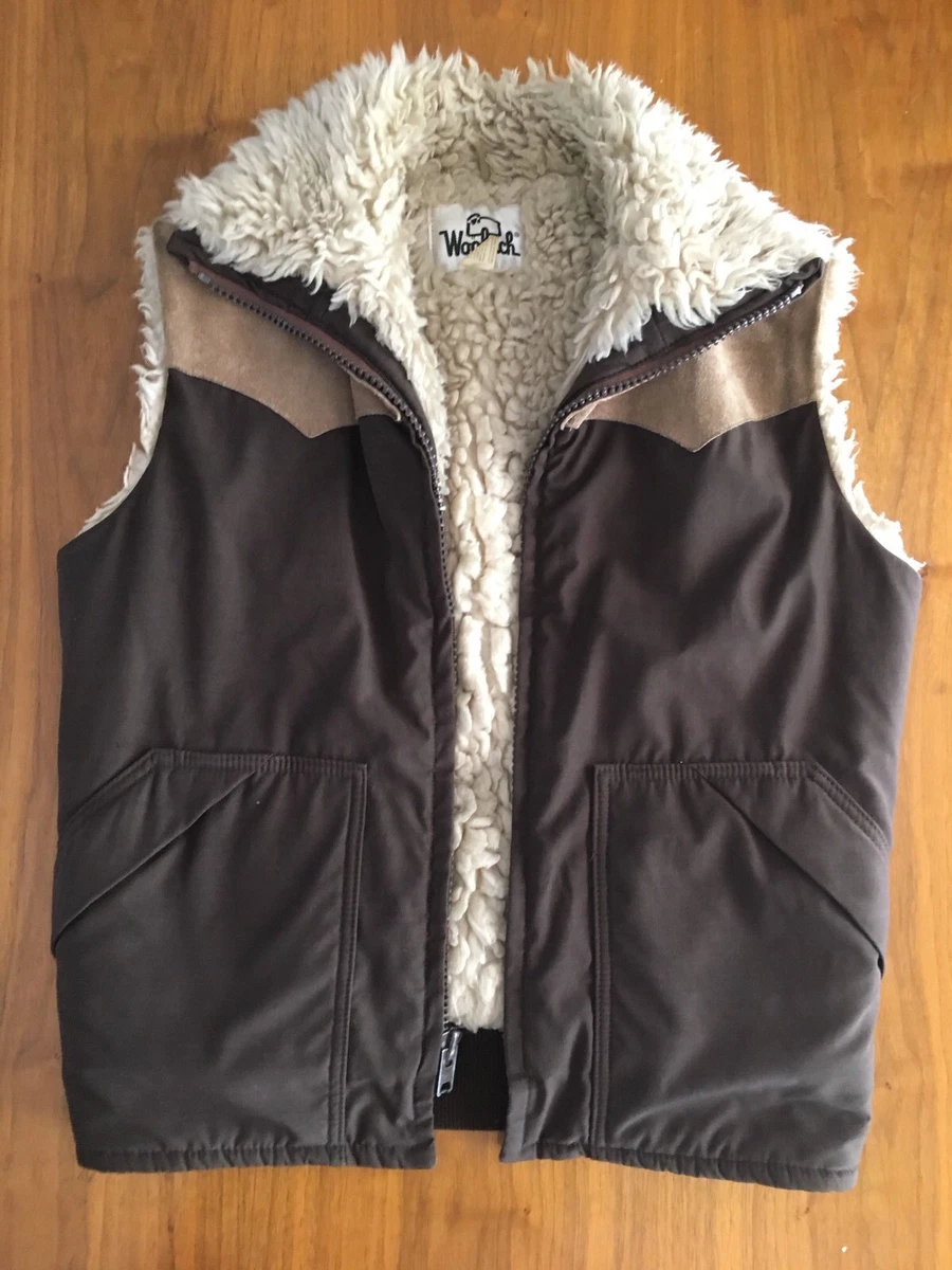 Faux fur 2025 sherpa vest