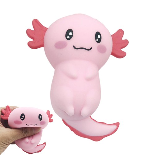 Cute Cartoon Axolotl Squeeze Toy Sensory Stress Relief Toy RANDOM COLOR