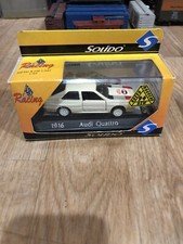 Aw4) FRENCH SOLIDO 1916 1/43 PRESSOFUSO AUDI QUATTRO AUTO DA RALLY NUOVO