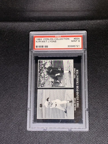 1993 Nolan Ryan Ted Lyons Conlon Collection Baseball #935 PSA 9 MINT