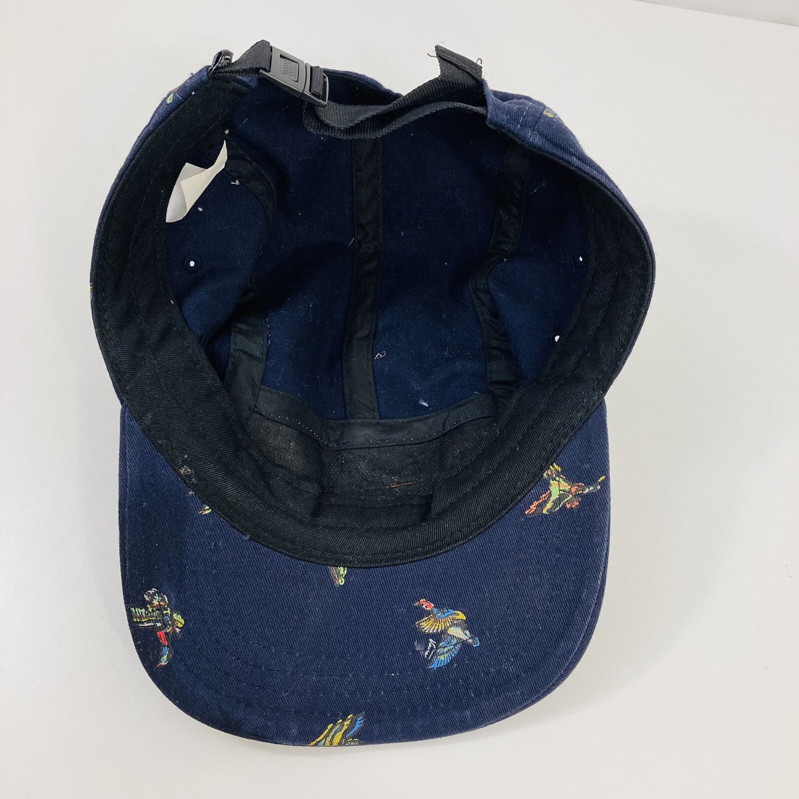 Vans Duck Pattern Leather Patch Adjustable Hat Cap - image 7