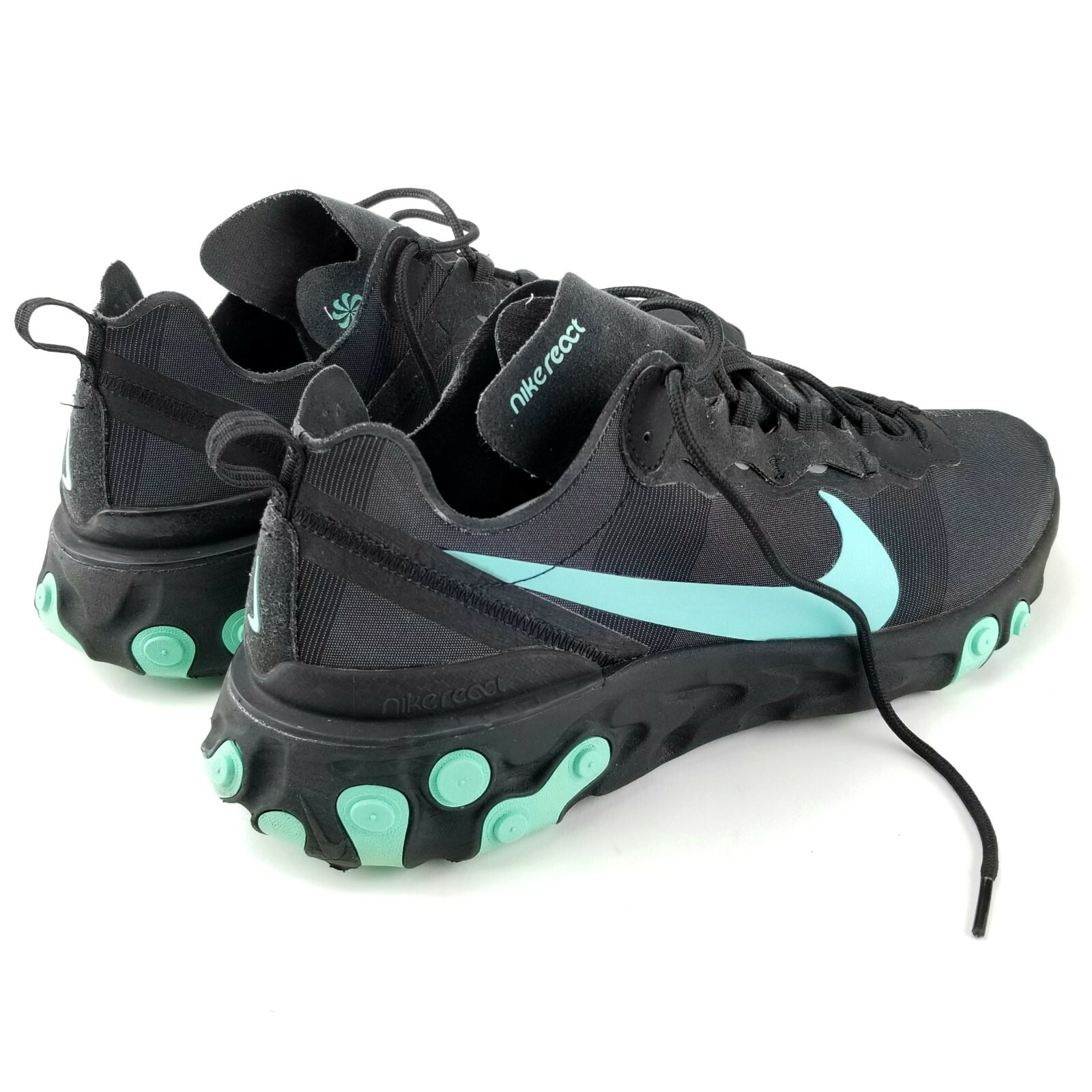 nike react element 55 black aurora green