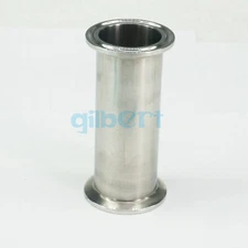 1.5" Tri Clamp 38x50.5mm Tube Length 100mm 304 Stainless Sanitary Spool Tube