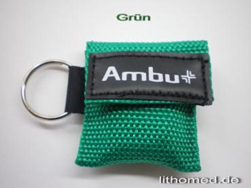 Ambu LifeKey, Notfall Beatmungsmaske, grün