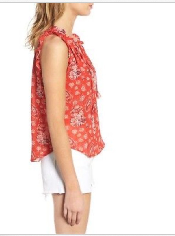 New Misa Top red sz small | eBay