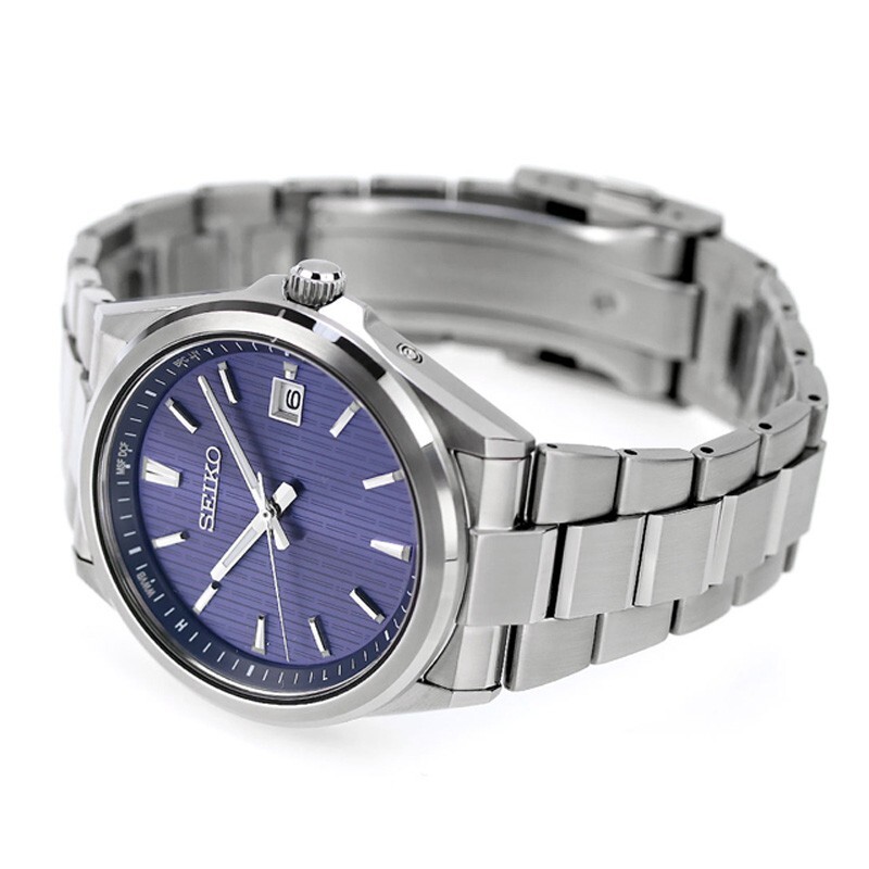 Seiko Selection SBTM349 Blue Dial Solar Atomic Radio Seiko Selection SBTM349 Blue Dial Solar Atomic Radio