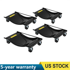 Car Dollies 2-pack4-pack Heavy Duty Vehicle Moving Dolly Wcasters2500lb Each