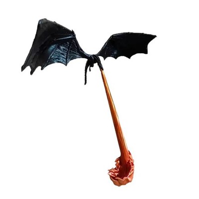 DragonFlame Book Nook Bücherregal-Ornament Fantasy Fliegend D5Q67717