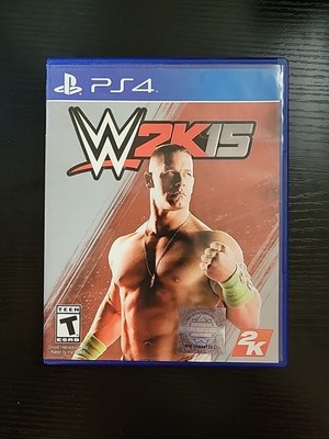 WWE 2K15 PlayStation 4 Missing Manual (Light Scratching)