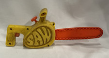 SAW Vintage 1972 Mattel Tuff Stuff Tools Chain Saw Working See Photos / Video