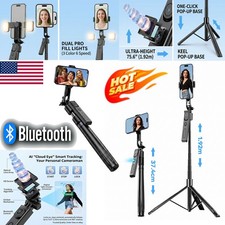 Bluetooth Selfie Stick Handheld Tripod W/ Rechargable Shutter For Apple 17 S26 