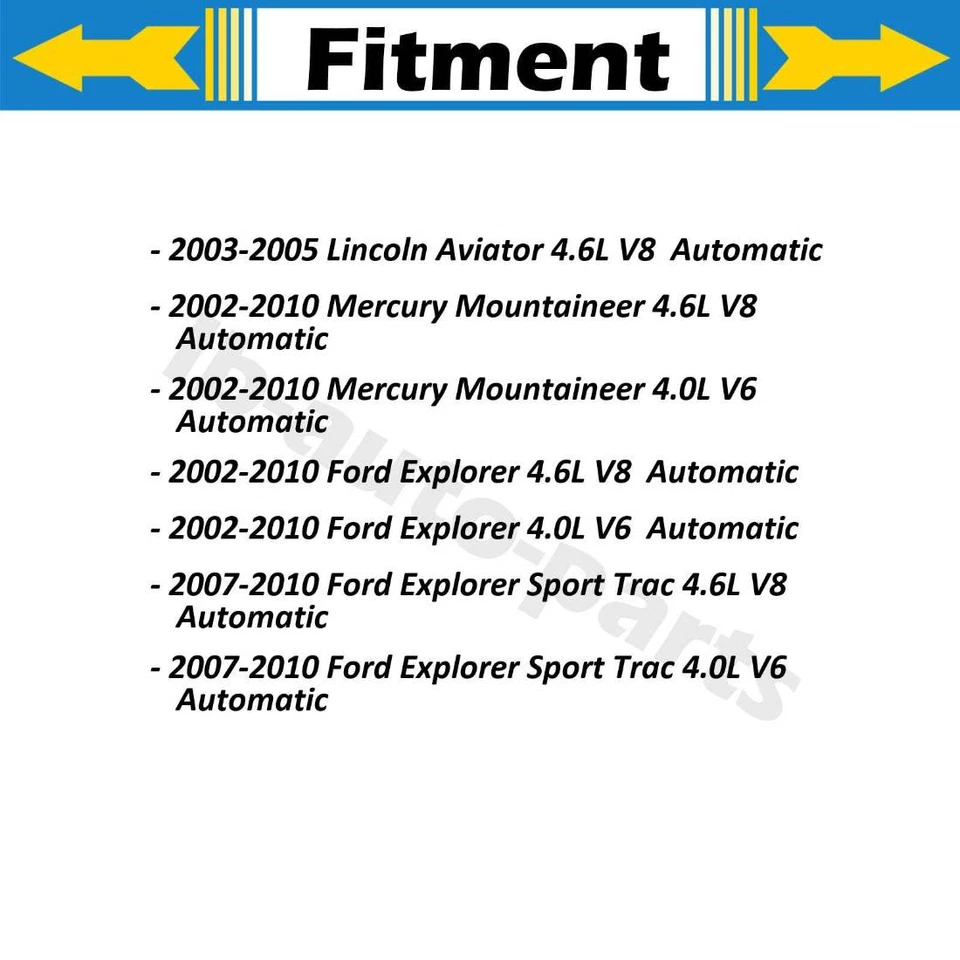 For 2003-2005 Lincoln Aviator 4.6L 1x HVAC Heater Blend Door Actuator Left Main - Image 2 of 4