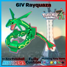 ✨ Rayquaza 6IV ✨ Mega Dimension Pokemon Legends ZA In Hand Ready 🚀 Fast 🚀