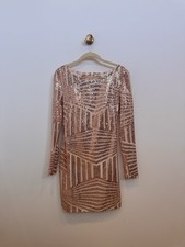 Rose Gold Sequin Dress