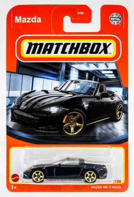 2021 Matchbox #58 Mazda MX-5 Miata JET BLACK MICA | FSC
