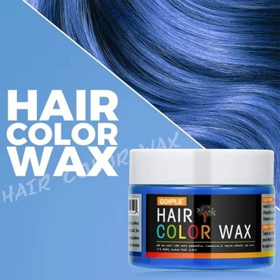 Hair Color Wax Cream DIY Hair Mud Dye Cream 5 Colors Modeling COSPLAY