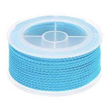 Nylon Thread Twine Beading Cord, 52ft Bracelets String Cord Rope, Sky Blue