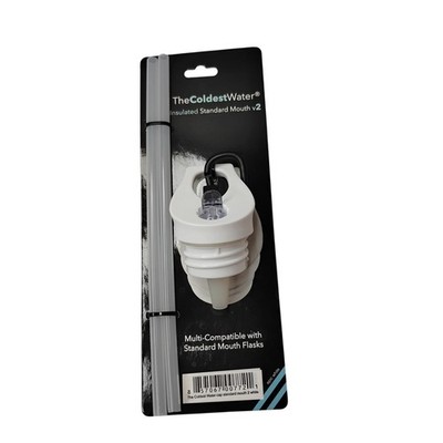 The Coldest Water Insulated Standard Mouth v2.0 - Sports Straw Cap Flip Top Lid 
